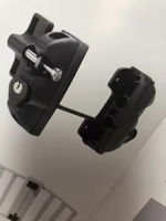 Loquet de porte par gravité verrouillable double face robuste pour charnières de porte et de fenêtre divines en vinyle