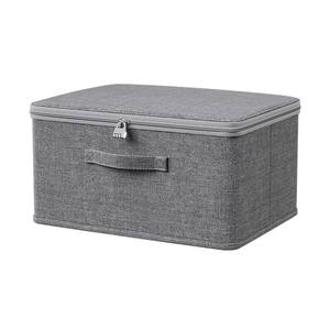 <span class=keywords><strong>Caja</strong></span> de Almacenamiento con Marco de Acero, <span class=keywords><strong>Caja</strong></span> <span class=keywords><strong>Organizadora</strong></span> de <span class=keywords><strong>Tela</strong></span> Oxford con Tapa, Contenedor de Almacenamiento de <span class=keywords><strong>Tela</strong></span> Plegable, <span class=keywords><strong>Caja</strong></span> de Almacenamiento para Juguetes y Ropa - Product Image 3