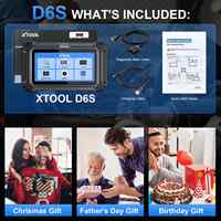 NUEVAS herramientas de diagnóstico D6S CANFD FCA All System Car Scanner con más de 30 reinicios OBD2 Code Reader Cars Diagnostic Machine