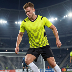 ชุดฝึกซ้อมฟุตบอลคุณภาพสูง เสื้อฟุตบอลอเมริกา ชุด 10 ตัว เสื้อฟุตบอลแบบสั่งทำ - Product Image 2