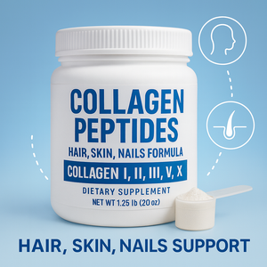 Poudre <span class=keywords><strong>de</strong></span> <span class=keywords><strong>Collagène</strong></span> <span class=keywords><strong>Marin</strong></span> <span class=keywords><strong>Hydrolysé</strong></span> Complexe <span class=keywords><strong>de</strong></span> Peptides <span class=keywords><strong>de</strong></span> <span class=keywords><strong>Collagène</strong></span> avec Biotine pour la Beauté - 300g Poudre Minceur pour Femmes Certifiée par un tiers - Product Image 4