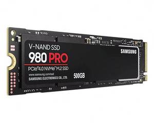 ผลิตภัณฑ์ใหม่ โซลิดสเตทไดรฟ์ MZ-V8P500BW 500GB 980 PRO NVMe M.2 SSD PCIe Gen 4.0 DDR4 SDRAM ระบบเข้ารหัส AES 256 บิต - Product Image 4
