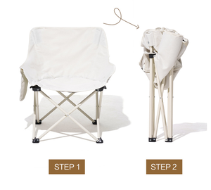 Wholesale Customized Ultra Lightweight Portable <strong>Folding</strong> Moon <strong>Chair</strong> for Activities-for Hiking and Picnics - Product Image 5