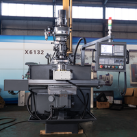 Fraiseuse verticale CNC automatique de haute précision XK6325 Mini 3 axes GSK, robuste, à broche simple, conique NT40