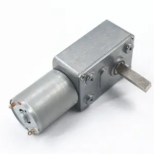 12v 24v 50w 100w 150w 200w 250w high torque dc worm gear motor from Kegu motor