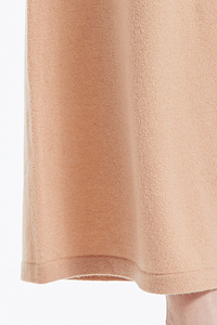 Pantalon court en cachemire pour femme, taille haute, tricoté, coupe large, couleur unie, décontracté, ample, élastique, toutes saisons - Product Image 4