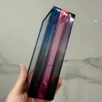 Protection antichoc pour cartes gradées BGS avec plaque arrière transparente en TPU à dégradé de couleurs et paillettes