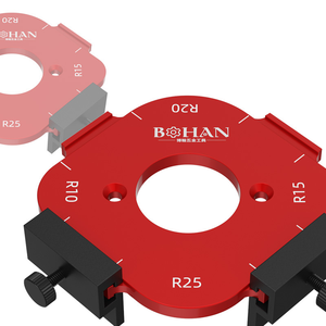 קשת חיתוך מכונת חיתוך פילה חיתוך תבנית זווית חיצונית פנימית זווית r לוח רדיוס זווית מיקום מדידה עגולה - Product Image 1