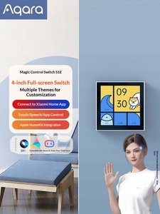 Livraison Gratuite SF Express Greenmi Smart Control Switch S1E Panneau de Contrôle par APP Connecte Mijia <span class=keywords><strong>HomeKit</strong></span> Connexion Zéro Phase - Product Image 6