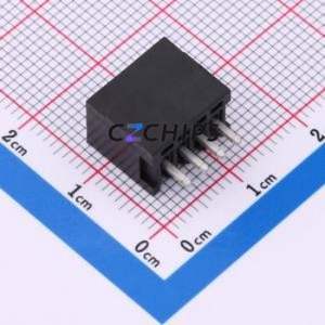 DB2EVC-2.5-4P-BK Plug-in Terminal Block Through hole,P=2.5mm Connector Board-to-Board / Socket - Closed 1x4P 2.5mm Black - Product Image 2