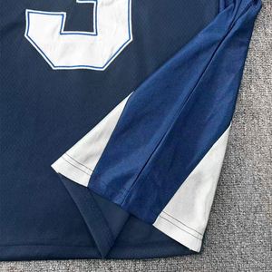 Camisetas de fútbol vintage de malla para hombre, estilo streetwear, con sublimación de collage australiano, uniforme de lacrosse. - Product Image 6