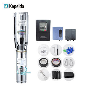 ปั๊มน้ำบาดาลแบบจุ่มใต้น้ำ Kepeida 3HP 2200W ไฮบริด AC/DC สแตนเลส สำหรับการชลประทาน - Product Image 2