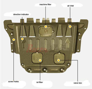 Plaque de protection de moteur 3D de haute qualité en gros d'usine personnalisable OEM - Product Image 2
