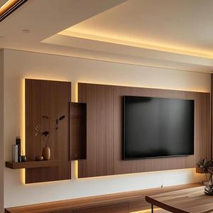 Nuovo Camino Elettronico 3D Decorativo con Fiamma Simulata Integrato Bianco Moderno di Alta Gamma per Mobile TV da <span class=keywords><strong>Soggiorno</strong></span> - Product Image 2