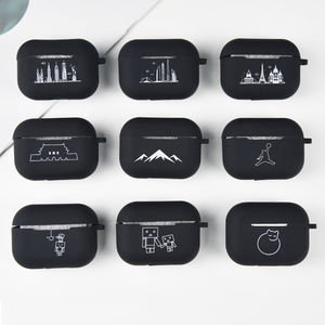 Cover morbida in TPU Logo personalizzato per <span class=keywords><strong>Airpods</strong></span> Pro 2 generazione di custodia in Silicone 3 ° Design personalizzato stampa per <span class=keywords><strong>Airpods</strong></span> Pro custodia personalizzata 2024 - Product Image 5