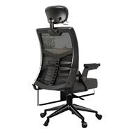 Chaise de salle à manger ergonomique moderne en maille Mobilier optimisé par les enseignants pour l'école et le bureau Vente directe en usine Solution unique