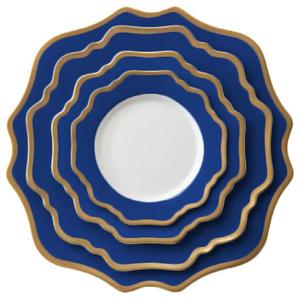 Assiettes de service en céramique noire pêche, ensembles de vaisselle pour décorations de mariage, vaisselle de restaurant, fête, assiette en porcelaine - Product Image 5