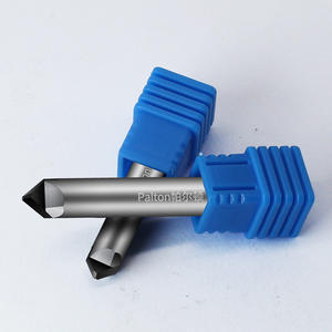 Palton 12mm PCD gravür alet uçları 90 120 derece V oluk için parmak freze çakısı <span class=keywords><strong>CNC</strong></span> mermer granit yönlendirici taş - Product Image 3