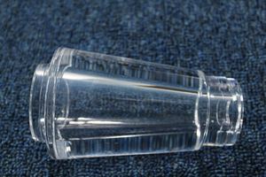 독특한 석영 플레이트 패턴의 고온 및 부식 방지 석영 튜브 두꺼운 유리 원통형 몸체 - Product Image 6