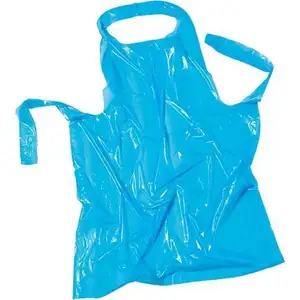 Embossed Blocked Disposable Plastic Disposable Apron LDPE For Painting And Coating Industry