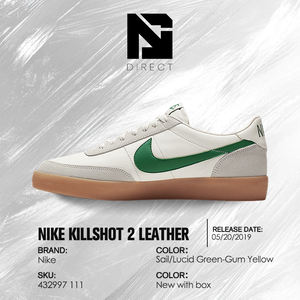 Nike Killshot 2 'Lucid Green' Dropshipping, Zapatos de Skate de Moda de Lujo, Zapatillas Casuales - Product Image 6