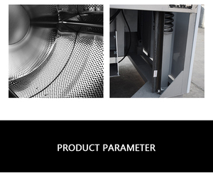Lave-linge commercial automatique en acier inoxydable de 20 kg, machine à laver industrielle monocouche mini automatique à chargement par le haut - Product Image 6