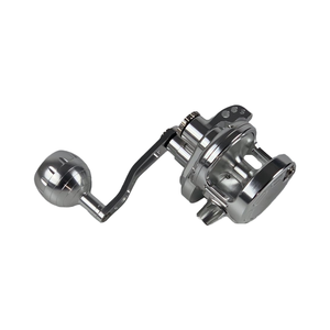 Carrete de Pesca de Arrastre de Agua Salada Mecanizado por CNC de Aluminio para la Serie 200-300, Mano Derecha, Arrastre Máximo 25 kg/30 kg para Pesca con Señuelos - Product Image 4