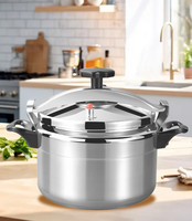 Casserole à soupe commerciale en vente chaude, autocuiseur en aluminium pour la cuisine, utilisation à domicile et au restaurant, autocuiseur