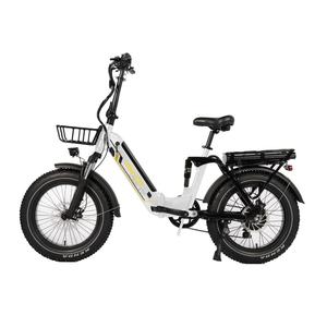 Bicicleta Eléctrica de Montaña con Llantas Gruesas 2024, 500W 750W 1000W, Plegable, 48v, para Adultos - Product Image 1