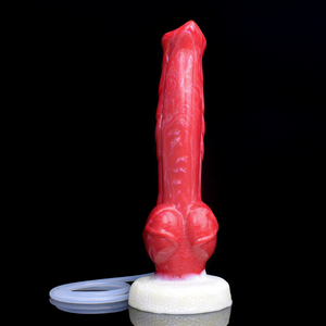 Chine fabricant énorme noeud gode fantaisie éjaculer Dragon gode Silicone Buttplug réaliste éjaculation masturbateur SexToys - Product Image 2