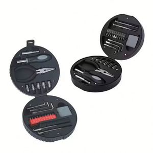 Mini kit d'outils de réparation de vélo, outils de base, boîte personnalisée, outils de quincaillerie, cadeau, professionnel, portable, petit kit de démarrage, clé à molette, kits d'outils - Product Image 1