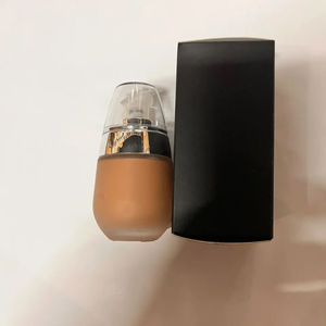 No Logo Vegan Matte Base de cobertura completa Etiqueta privada Maquillaje Base líquida Base de maquillaje negra femenina natural - Product Image 3