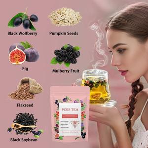 100% di semi di lino a base di erbe biologiche e grembo di fichi nutriente per la salute femminile scatola lavorata appena cruda confezionata senza additivi - Product Image 2