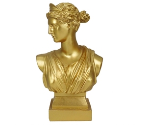 Resin Greek <strong>Diana</strong> Statue Decoration, Retro Simple Art Decoration Resin Handicraft Resin Handicrafts - Product Image 1