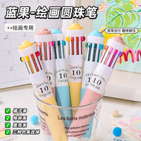 Set di Penne Gel Professionali in Plastica, 28 Colori, Punta 0.8mm, Scrittura Fluida, Multicolore, per Studenti, Disegno Artistico, Vendita all'Ingrosso