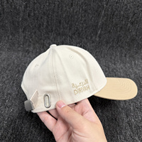 Gorras de Béisbol de Algodón con Logotipo Bordado Personalizado, Diseño Deportivo de Dos Tonos con Lazos/Estampado Argyle de 6 Paneles, Impresión Puff, Venta Caliente