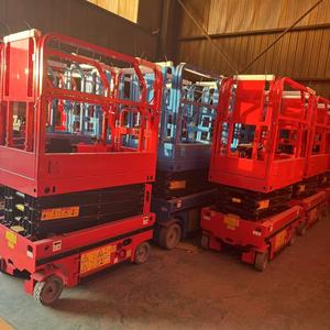 CE ISO 인증 1인용 리프트 유압 엘리베이터 리프트 자주식 시저 리프트 엘리베이터 가정 청소용 - Product Image 2