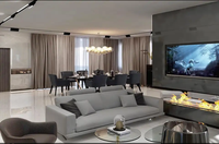 Cheminée électrique LED moderne écologique finition PVD noir décor de vapeur d'eau chauffage CE PVD approuvé utilisation intérieure salon