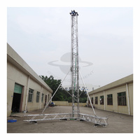 Línea de matriz al aire libre altavoz Torre percha truss para colgar altavoces