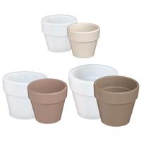 M62444 Pot de fleurs rond nordique de grand diamètre pour plantes succulentes, moule en silicone pour pot en ciment et résine de gypse