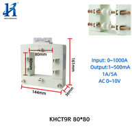 Transformador de Corriente con Sensor KHCT9R1D7 500A/5A 800A/5A 1000A/5A, Mini Transformador de Corriente de Núcleo Dividido para CA de Bajo Voltaje