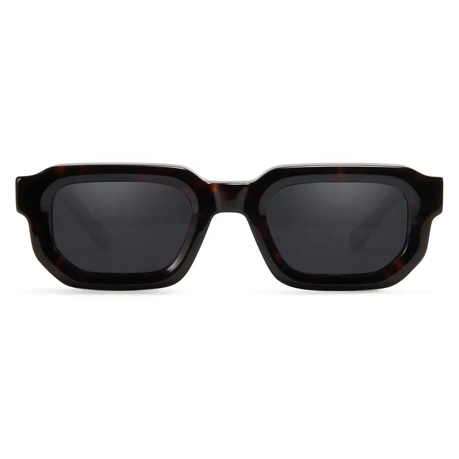 Brand Designer Bevel Cut Acetate Driver Sunglasses Polarized Men Rectangle Frame Women'S Shades Male Oculos De Sol Masculino