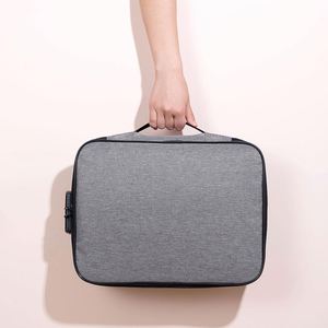 Organizador de Documentos de Viaje de 2 Capas, Estuche para Pasaportes, Organizador de Archivos Impermeable, Bolsa de Almacenamiento - Product Image 5