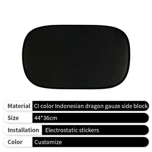 Parasol Personalizado para Ventanas Laterales de Coche, Plegable, con Adhesión Estática y Logotipo - Product Image 2