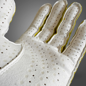 Guantes de Karting y Sim Racing de Cuero Genuino Suave, Totalmente Perforados, con Agarre de Silicona en la Palma, para Hombre - Product Image 5