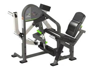 商用健身房健身力量器械板装载双功能二合一坐式伸腿卷曲机 - Product Image 2