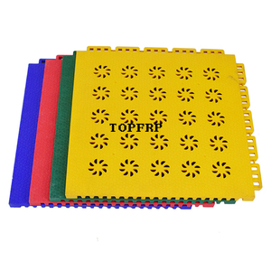 Dalles de sol modulaires en élastomère thermoplastique TPE de 12 pouces x 12 pouces - Product Image 1