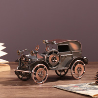 Décoration de la maison modèle de voiture classique moderne décoration salon bureau bureau métal artisanat chambre décor