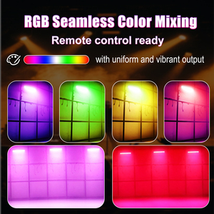 Barra de Luces LED RGB de 18x3W 3 en 1 con Control de Sonido DMX512, Iluminación de Escenario para Fiestas, Clubes, Bares, Bodas, <span class=keywords><strong>DJ</strong></span>, Discotecas - Product Image 3