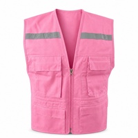 Équipement de protection individuelle, gilet de sécurité réfléchissant haute visibilité, vêtements de travail en coton, gilet de sécurité pour travaux de construction